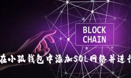 如何在小狐钱包中添加SOL网络并进行交易