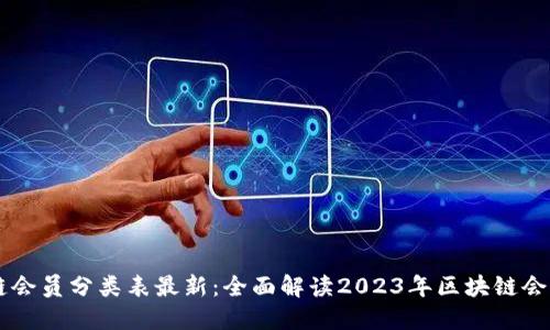 区块链会员分类表最新：全面解读2023年区块链会员体系