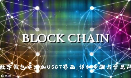 如何在数字钱包中增加USDT界面:详细步骤与常见问题解答