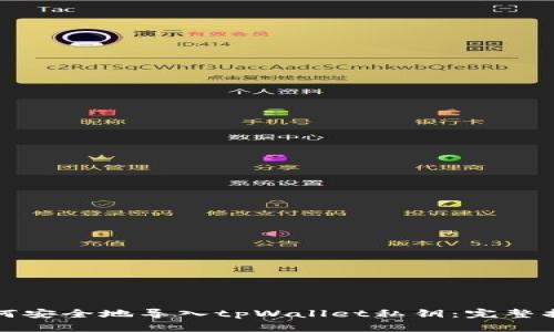 如何安全地导入tpWallet私钥：完整指南