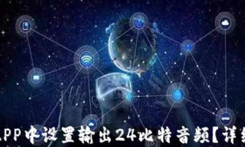 
如何在海贝APP中设置输出24比特音频？详细步骤与技巧