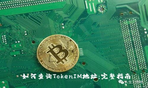  如何查询TokenIM地址：完整指南